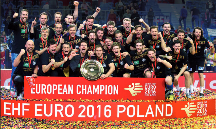 Deusche Handball Nationalmannschaft: Sieger bei der EM 2016