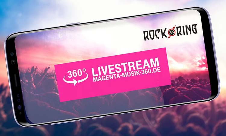 Deutsche Telekom mit Live-Stream + 360°-Übertragung von Rock am Ring