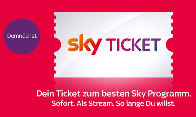 Sky Ticket - Pay-TV im Mini-Abo