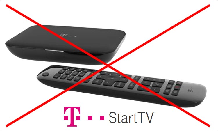 Telekom Start TV seit Juni 2018 nicht mehr erhältlich
