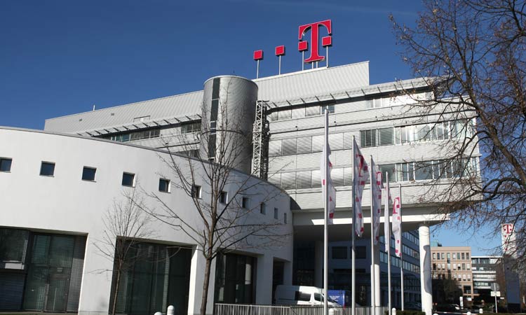 Firmengebäude Telekom