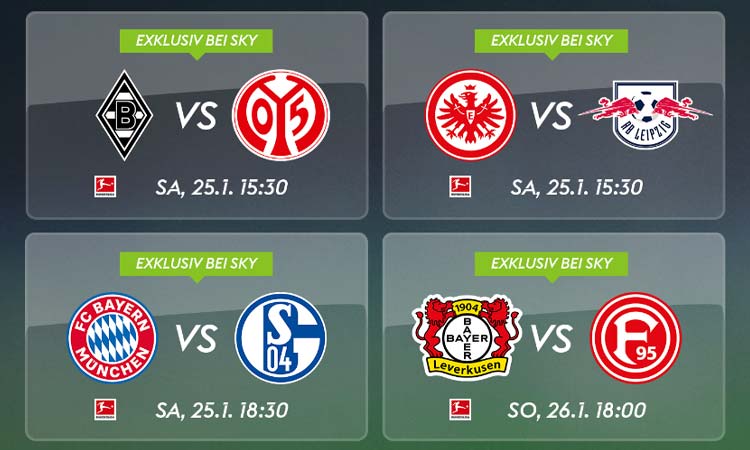 Sky Bundesliga ProgrammHighlights  die Woche bei Sky Bundesliga